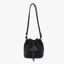 Load image into Gallery viewer, Elliana Woven Bucket Bag