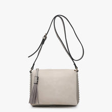 Load image into Gallery viewer, Sabrina Ivory 2 Tone Crossbody