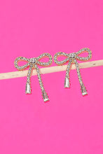Load image into Gallery viewer, Rhinestone Bow Studs