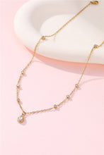 Load image into Gallery viewer, Crystal Teardrop Necklace