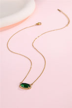 Load image into Gallery viewer, Gem Pendant Necklace