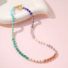 Load image into Gallery viewer, Cube Multi Beaded Necklace