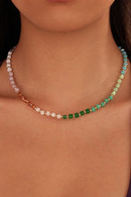 Load image into Gallery viewer, Cube Multi Beaded Necklace