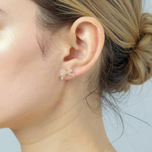 Load image into Gallery viewer, Bow Pave Studs