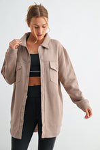 Load image into Gallery viewer, Mono B Taupe Malibu Shaket