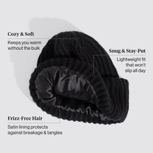 Load image into Gallery viewer, Kitsch Glazey Satin Lined Beanie