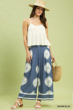 Load image into Gallery viewer, Umgee Denim Blue Abstract Pants