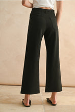 Load image into Gallery viewer, Black Ponte Cropped Pants