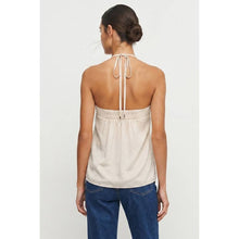 Load image into Gallery viewer, Naked Zebra Papyrus Ring Halter Top