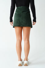 Load image into Gallery viewer, Sycamore Green Corduroy Skirt