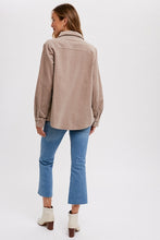 Load image into Gallery viewer, Tan Corduroy Shacket