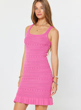 Load image into Gallery viewer, Current Air Pink Knit Bodycon Dress