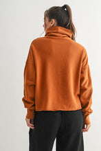 Load image into Gallery viewer, Amber Turtleneck Sweatshirt