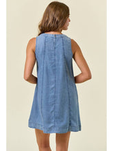 Load image into Gallery viewer, Tencel A-Line Tank Dress