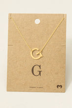 Load image into Gallery viewer, Initial Necklace