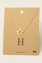 Load image into Gallery viewer, Initial Necklace