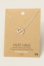 Load image into Gallery viewer, Initial Necklace