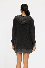 Load image into Gallery viewer, Mono B Washed Oversized Waffle Hoodie