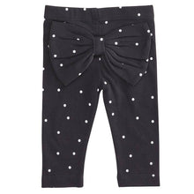 Load image into Gallery viewer, Polka Dot Baby Bow Leggings