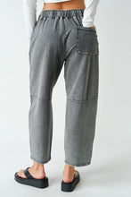Load image into Gallery viewer, Grey Knit Tapered Pants