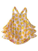 Load image into Gallery viewer, Lemon Sorbet Baby Romper