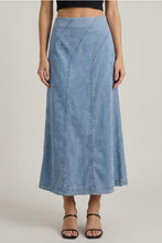 Load image into Gallery viewer, Denim Maxi Skirt