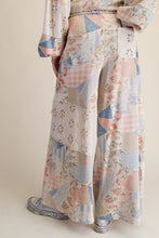Load image into Gallery viewer, Easel Stone Eyelet Patchwork Pants