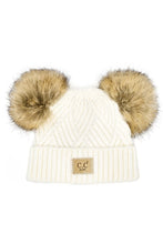 Load image into Gallery viewer, Diagonal Pom Hat - Baby