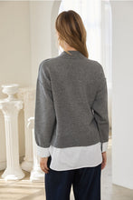 Load image into Gallery viewer, Grey Layered Sweater