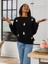 Load image into Gallery viewer, Black Ghost Sweatshirt
