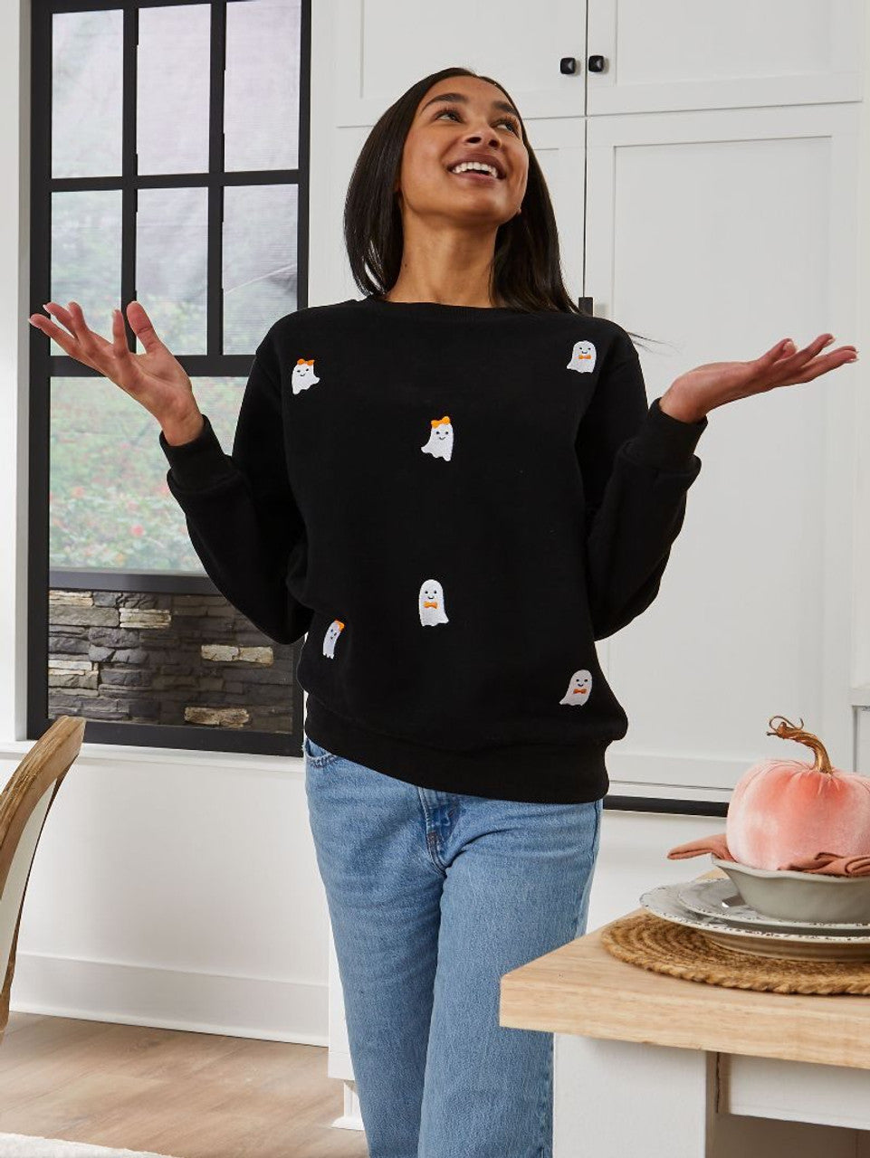 Black Ghost Sweatshirt