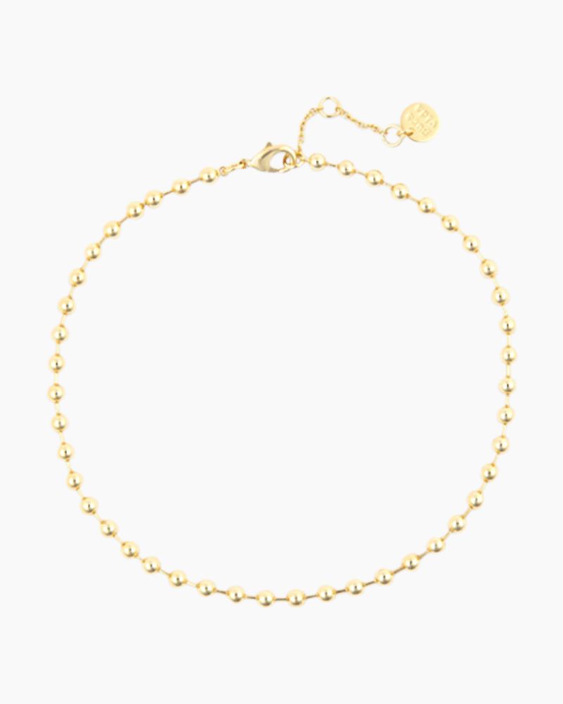 Gold Ball Chain Anklet