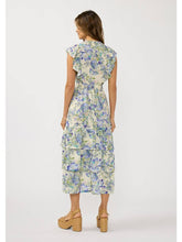 Load image into Gallery viewer, Lovestitch Lilac + Green Tiered Layered Dress
