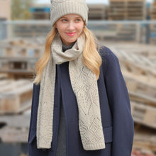 Load image into Gallery viewer, Diamond Lace Pattern Scarf
