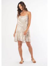 Load image into Gallery viewer, Lovestitch Natural Chiffon Cross Back Dress
