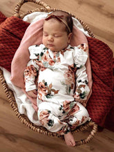 Load image into Gallery viewer, Rosebud Organic Growsuit - Baby
