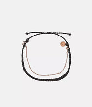 Load image into Gallery viewer, Black Satellite Anklet Pura Vida
