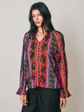 Load image into Gallery viewer, Pine Forest Paisley Blouse
