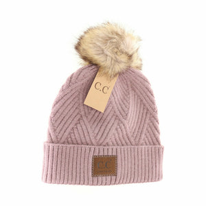 Diagonal Pom Hat