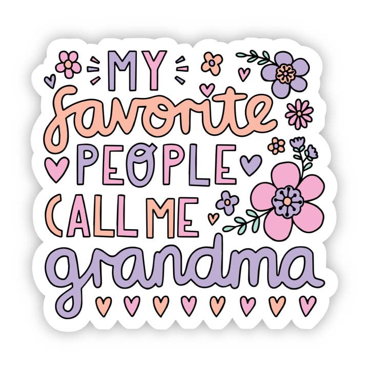 Favorite People Decal