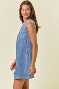 Medium Wash Tencel Dress