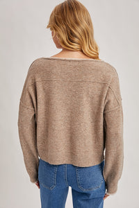 Latte Boatneck Sweater