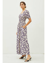 Load image into Gallery viewer, Blueberry Floral Dress
