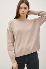 Load image into Gallery viewer, Dark Blush Cotton Sweater
