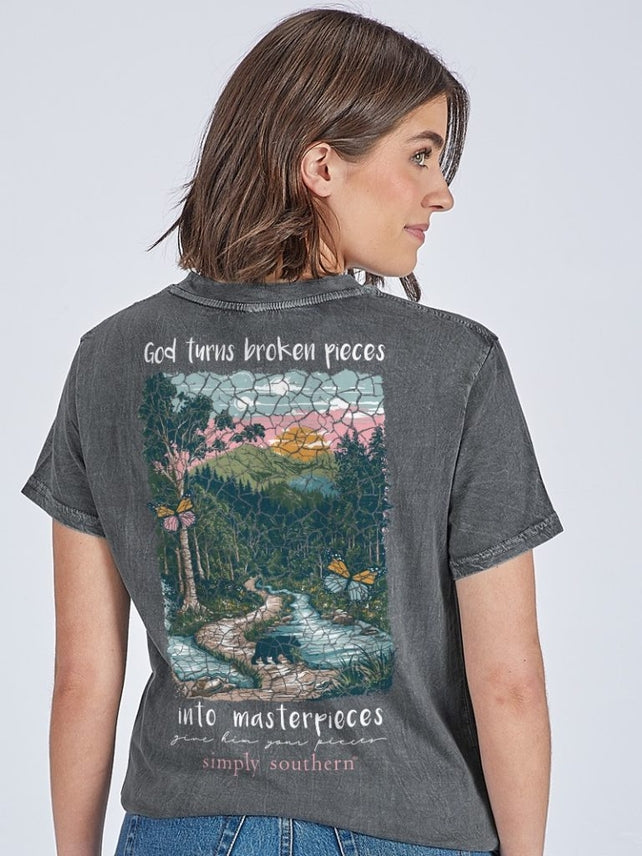 Broken Pieces into Masterpieces Tee