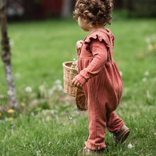 Load image into Gallery viewer, Cedar Ruffled Romper - Baby
