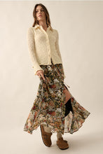 Load image into Gallery viewer, Promesa Smocked Floral Button Skirt
