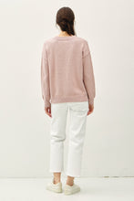 Load image into Gallery viewer, Rose Marled Cotton Sweater
