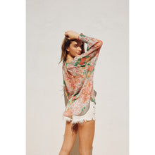 Load image into Gallery viewer, Romantic Garden Sheer Floral Top

