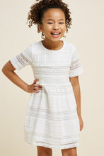 Load image into Gallery viewer, Kids Ivory Lace Dress
